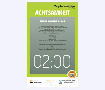 Originaltafel: Achtsamkeit